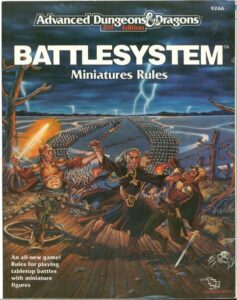 Advanced Dungeons & Dragons Battlesystem (Second Edition) (1989) Board Game
