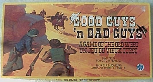 Good Guys ‘n Bad Guys (1973) Board Game