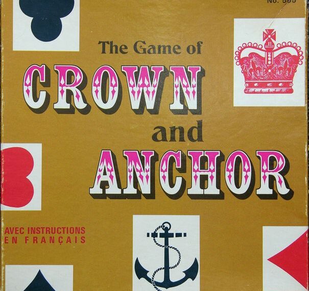 The Game of Crown and Anchor (1850) Board Game