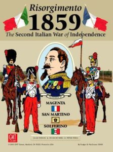 Risorgimento 1859: the Second Italian War of Independence (2000) Board Game