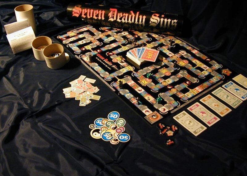 Seven Deadly Sins (2000) Board Game