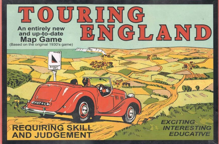 Touring England (1935) Board Game