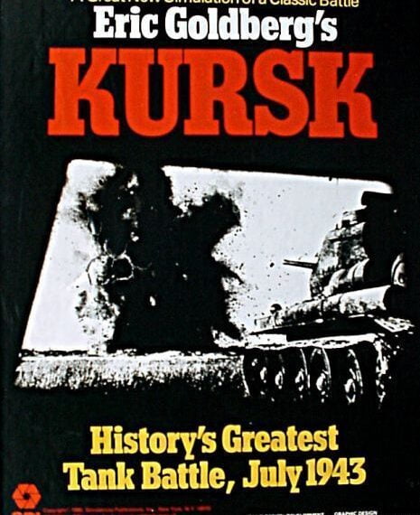 Kursk: History’s Greatest Tank Battle, July 1943 (1980) Board Game