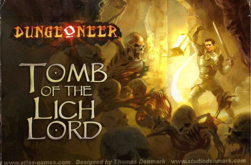 Dungeoneer: Tomb of the Lich Lord (2003) Board Game