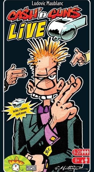 Ca$h ‘n Gun$: Live (2007) Board Game