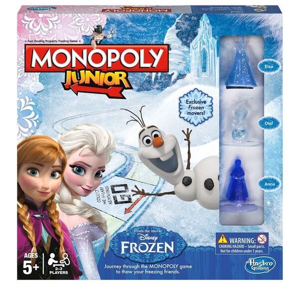 Monopoly Junior: Disney Frozen (2014) Board Game