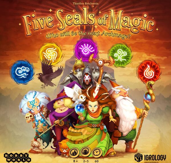 Five Seals of Magic (2014) Board Game