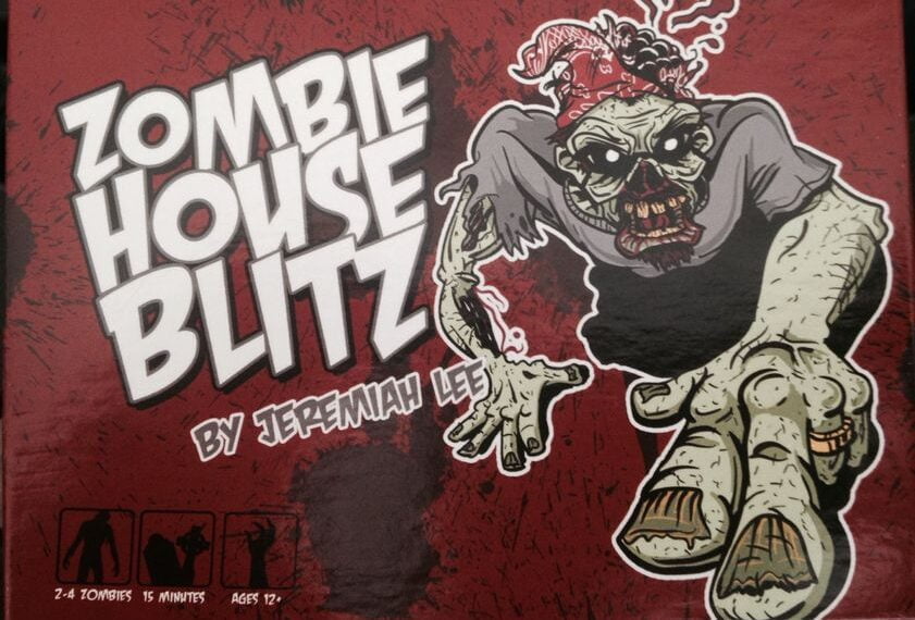 Zombie House Blitz (2014) Board Game