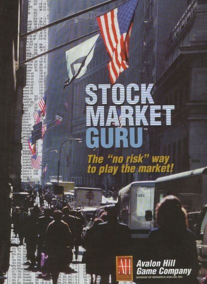 Stock Market Guru (1997) Board Game