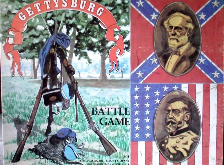 Gettysburg (1977) Board Game