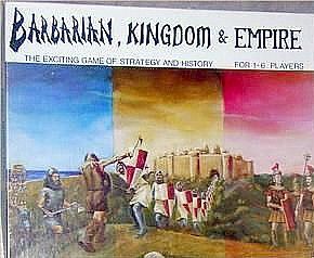 Barbarian, Kingdom & Empire (1983) Board Game