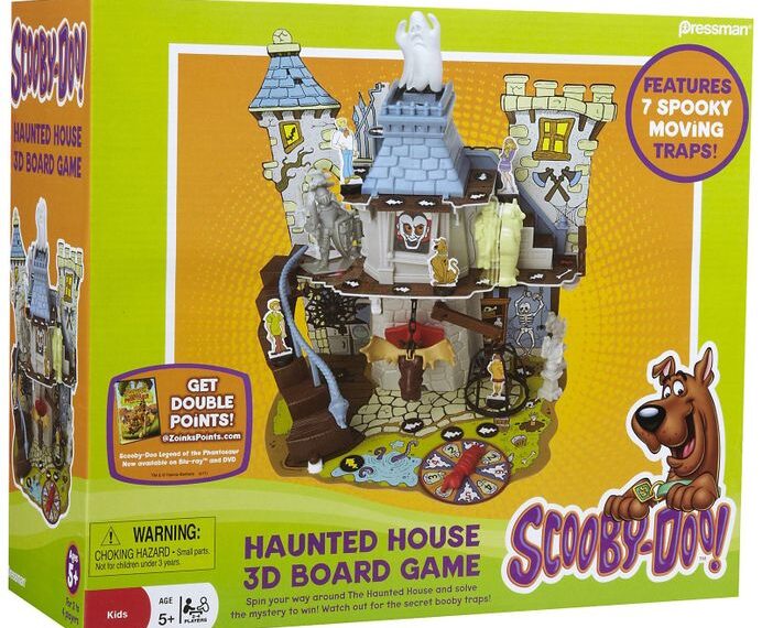 Scooby-Doo! Haunted House 3D Board Game (2007) Board Game