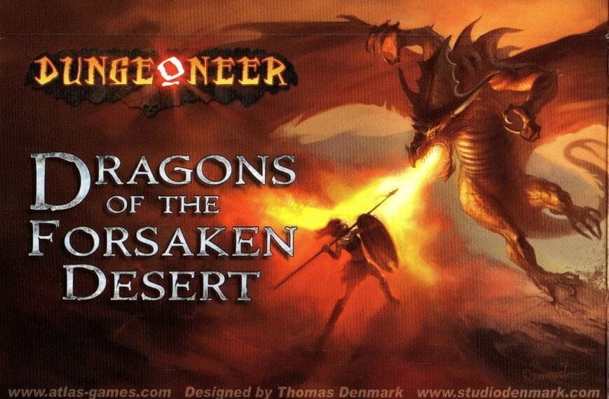 Dungeoneer: Dragons of the Forsaken Desert (2005) Board Game