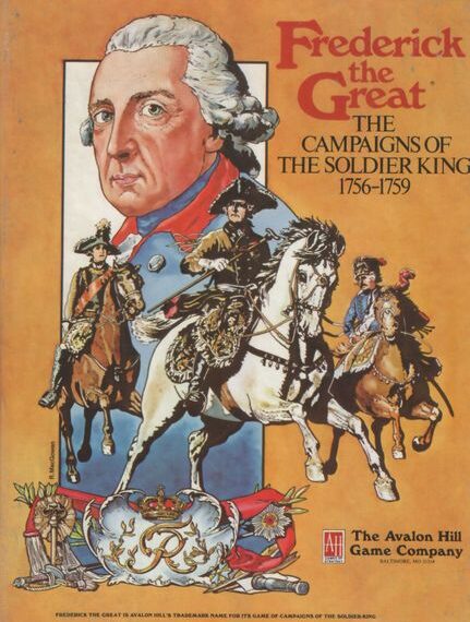 Frederick the Great: The Campaigns of The Soldier King 1756-1759 (1975) Board Game