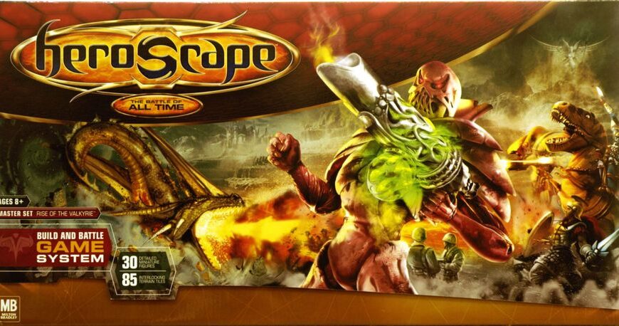 Heroscape Master Set: Rise of the Valkyrie (2004) Board Game