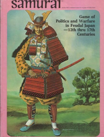 Samurai: Game of Politics and Warfare in Feudal Japan (1979) Board Game