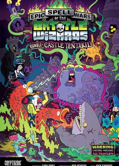 Epic Spell Wars of the Battle Wizards: Rumble at Castle Tentakill (2015) Board Game