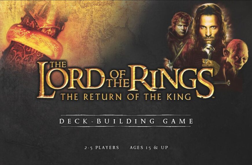 The Lord of the Rings: The Return of the King Deck-Building Game (2014) Board Game