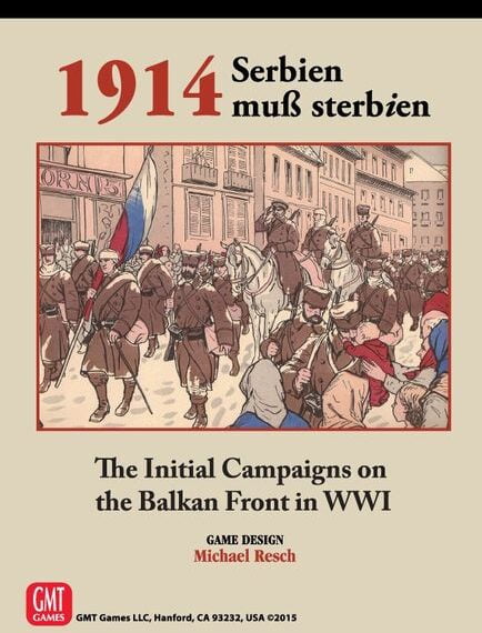 1914: Serbien Muss Sterbien (2015) Board Game