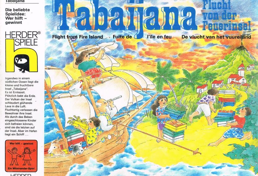 Tabaijana: Flucht von der Feuerinsel (1990) Board Game