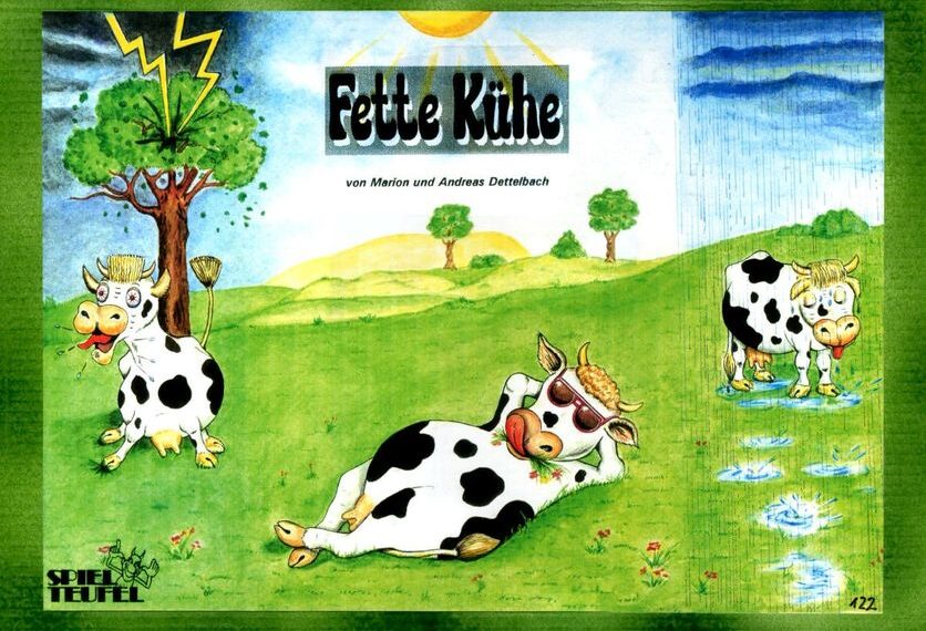 Fette Kühe (1995) Board Game