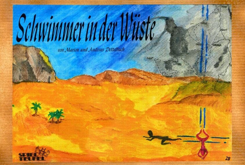 Schwimmer in der Wüste (1999) Board Game