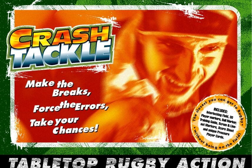Crash Tackle Rugby Board Game (2001) Board Game