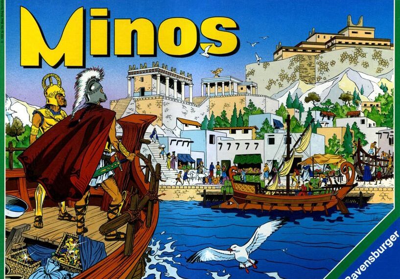 Minos (1991) Board Game