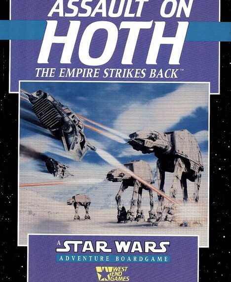 Assault on Hoth: The Empire Strikes Back (1988) Board Game