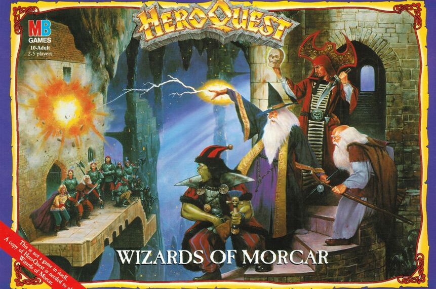 HeroQuest: Wizards of Morcar (1991) Board Game