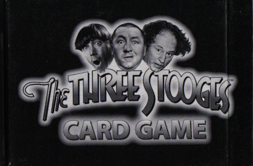 The Three Stooges Card Game (1998) Board Game