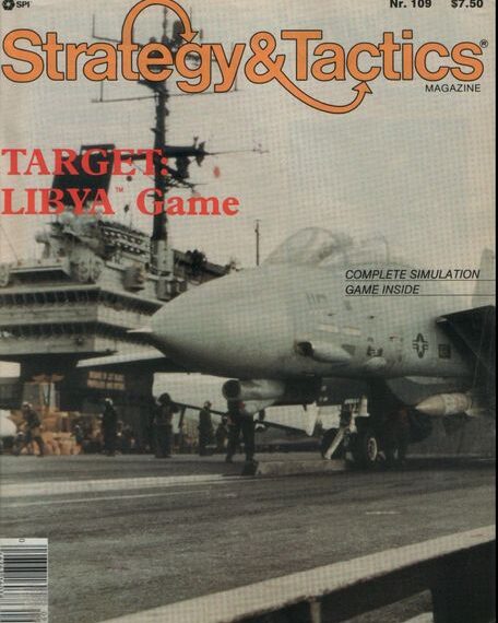 Target: Libya (1986) Board Game