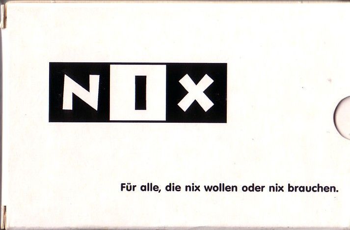 Nix (1999) Board Game