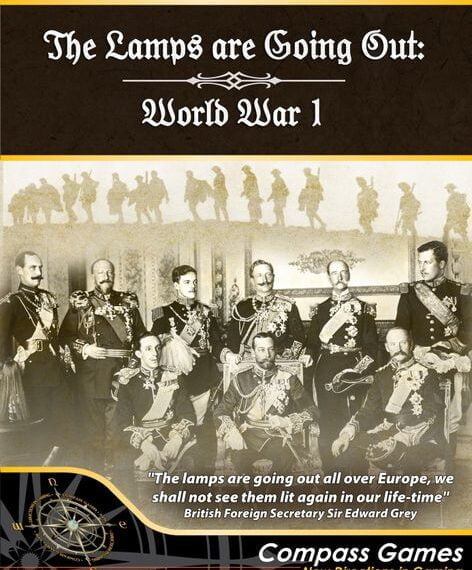 The Lamps are Going Out: World War I (2016) Board Game