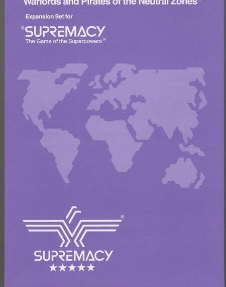 Supremacy: Warlords and Pirates of the Neutral Zones (1987) Board Game