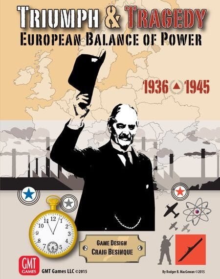 Triumph & Tragedy: European Balance of Power 1936-1945 (2015) Board Game