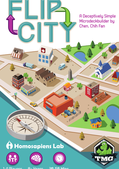 Flip City (2014) Board Game