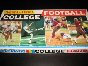 Strat-O-Matic College Football (1976) Board Game