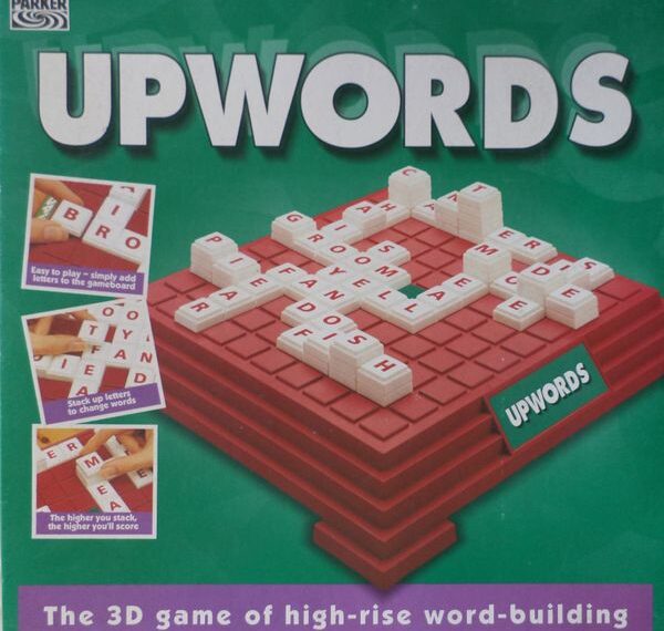 Upwords (1982) Board Game