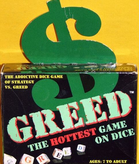 Greed (1984) Board Game