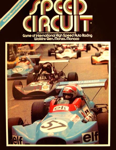 Speed Circuit (1971) Board Game