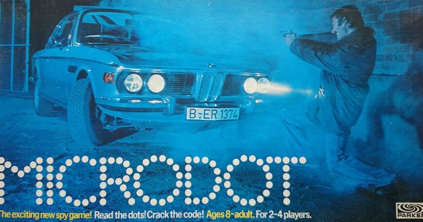 Microdot (1975) Board Game