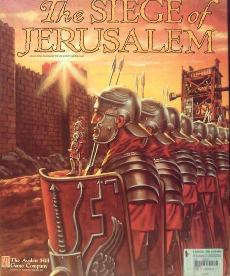 The Siege of Jerusalem (Third Edition) (1989) Board Game