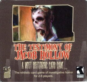 The Testimony of Jacob Hollow (2003) Board Game