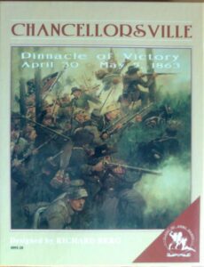 Chancellorsville: Pinnacle of Victory, April 30 – May 5, 1863 (1992) Board Game