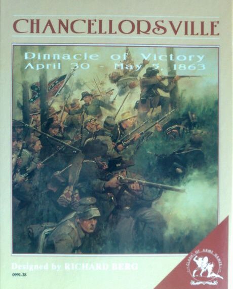 Chancellorsville: Pinnacle of Victory, April 30 – May 5, 1863 (1992) Board Game
