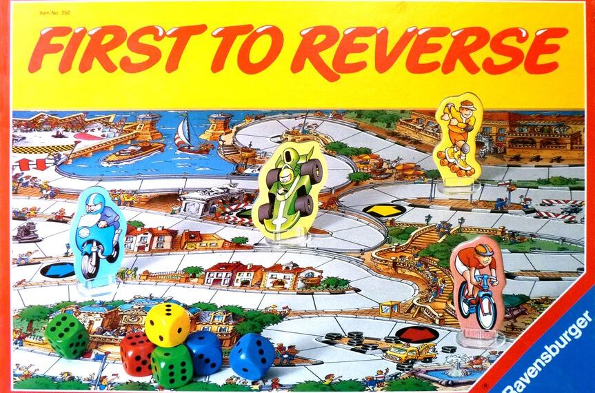 First to Reverse (1988) Board Game