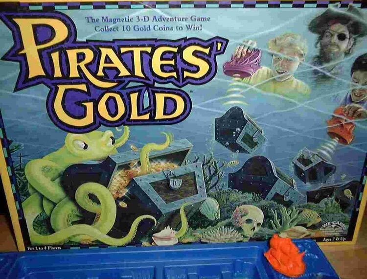 Pirates’ Gold (1990) Board Game