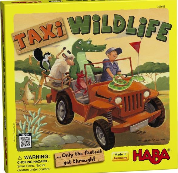 Taxi Wildlife (2014) Board Game