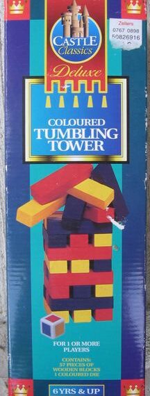 Tumbling Tower: Rainbow! Board Game